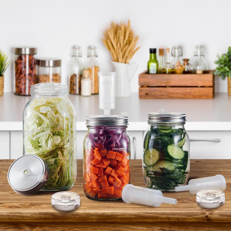 Tessco for you 8 Set Fermentation Kit, Wide Mouth Fermentation