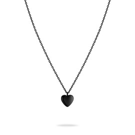 Liebeskind Berlin Necklace 45 cm Stainless Steel with Heart Pendant, stainless steel, No gemstone.