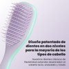 Tangle Teezer Ultimate Detangler Mini Hair Brush, Wisteria Leaf