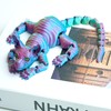 Generic 3D Printed Konigs Rex Cat Ornament, Articulated Hairless Cat