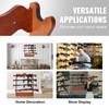Happybuy Wood Gun Rack - A Secure and Spacious Firearm