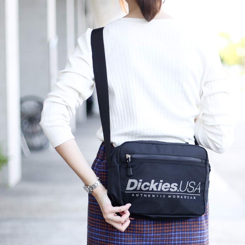 Dickies SPLOGO USA Shoulder Bag with Dwear Sticker Sacoche Messenger