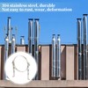 6 1/2 Inch Chimney Systems Bracket，304 Stainless Steel Adjustable Vent