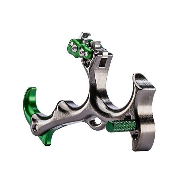 Tru-Fire Sear Hand-Held Archery Compound Bow Hinge Release, One Size, Green (BTG)