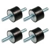 ciciment 4Pcs Anti-Vibration Rubber Mounts, Shock Absorber Silent Block, Double