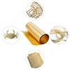OLYCRAFT Gold Brass Sheet Roll Metal Foil Plate 0.1mm Brass