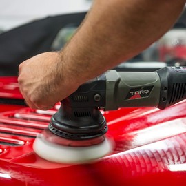 Chemical Guys HEX 3KIT 5 5.5" Buffing Pad Sampler Kit, (1) 16 Fl oz Polishing Pad Cleaner + (3) 5.5" Buffing Pads that Work with 5" Backing Plates, (Set of 4)