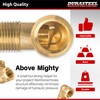 DuraSteel Wall Mount Faucet 90-Degree Elbow - Commercial Kitchen Faucet
