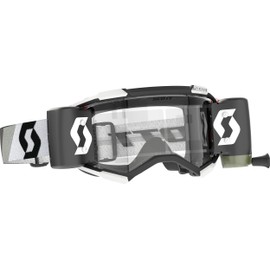 Scott Fury WFS MX Goggle Cross/MTB Glasses Black/White/Clear Works