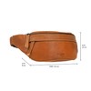 Gusti Spencer Women's and Men's Leather Waist Bag Bum Bag