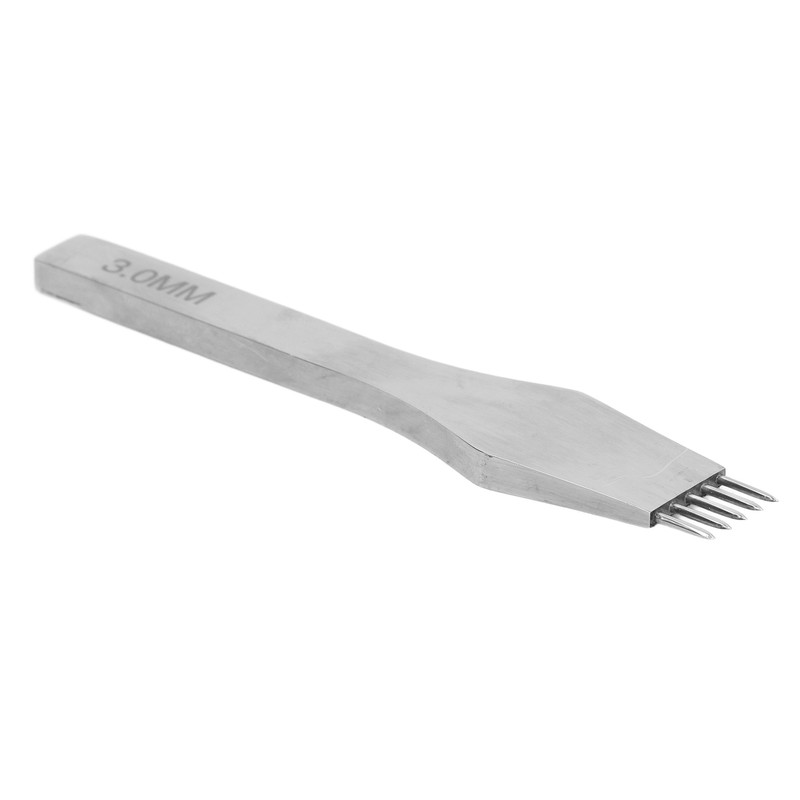 Leather Pricking Iron High Speed Steel Mirror Polished Round Cutting