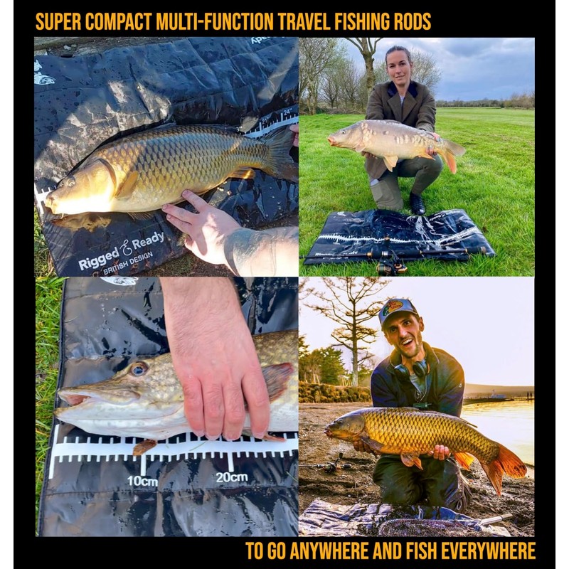 Rigged and Ready Travel Unhooking Mat. 82 x 50cm (27