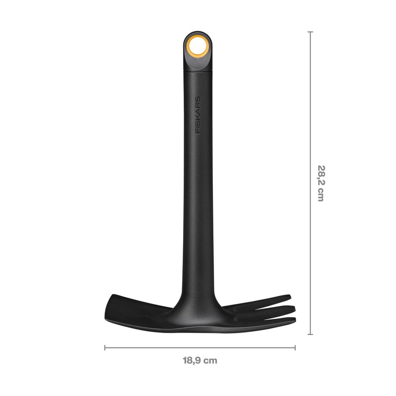 Fiskars 1072100 Combination Hoe Length 28 cm Fibreglass Reinforced Plastic