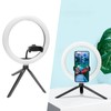 Dimmable LED Ring Fill Light Kit With Tripod Mobile Phone