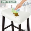 Bifaunvogel Bar Stool Cover Rectangle Set of 2 Waterproof PU
