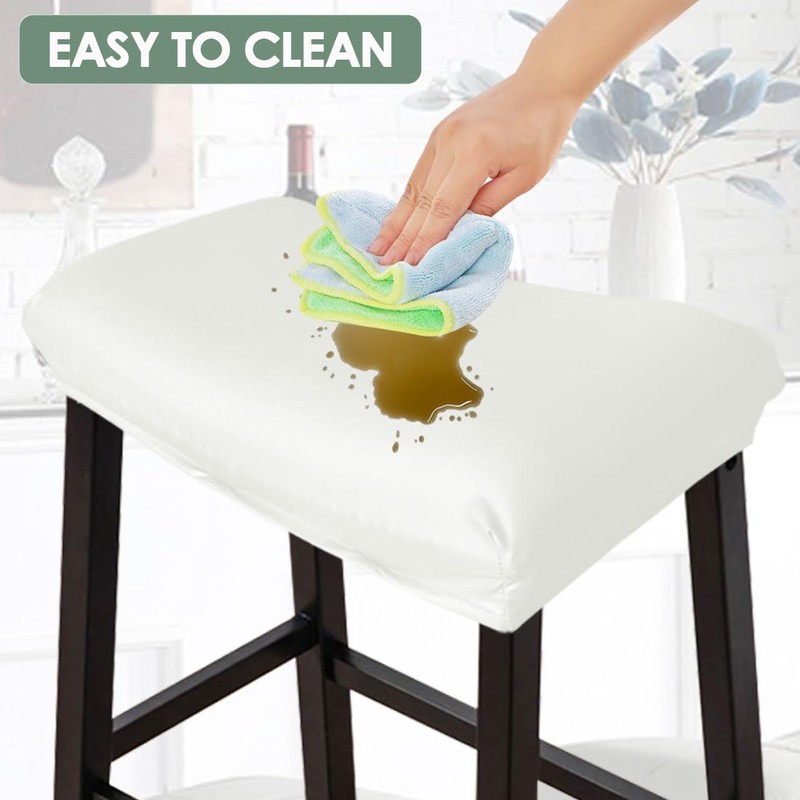 Bifaunvogel Bar Stool Cover Rectangle Set of 2 Waterproof PU
