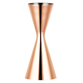 Measuring Cup with Scale Double Head Measuring Cup Ounce Cup Cocktail Measuring Cup Wine Chopping Cup Integrated Stainless Steel Measuring Cup Silver (Rose Gold, 30/45ml)