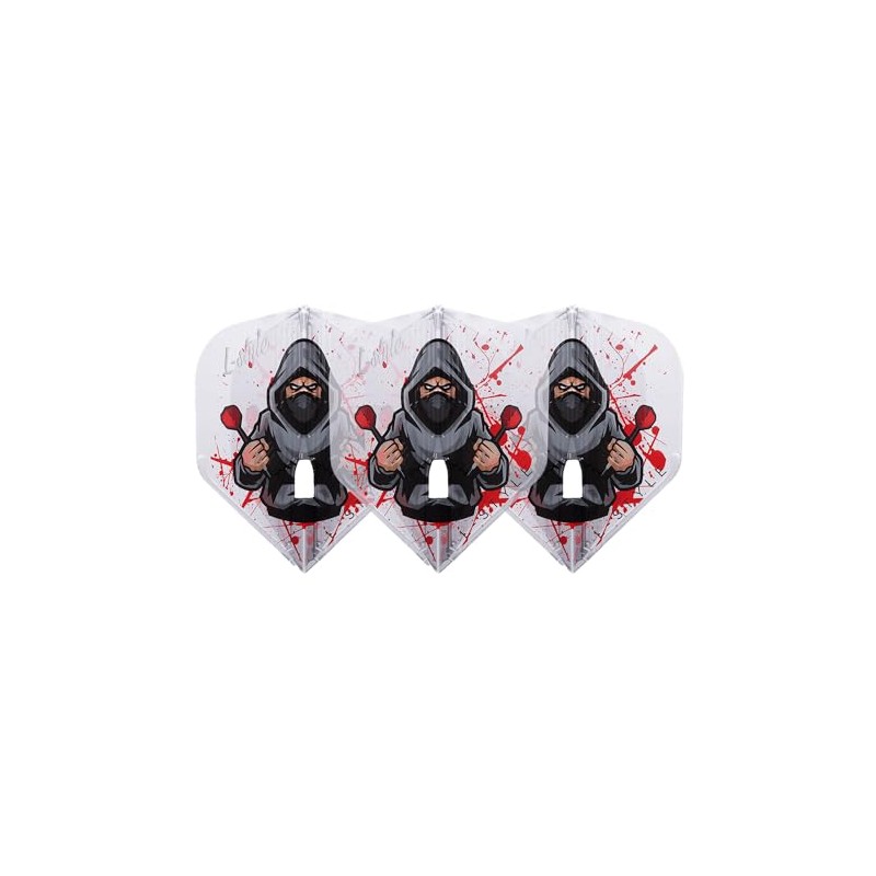 L-Style L1 Kami Rene Eidams V4 Clear White Dart Flights