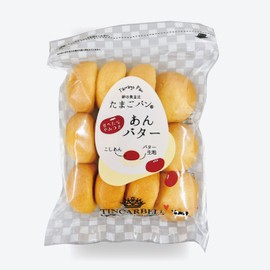 Tincarbell Tamago Pan An Butter Egg Bread with Anko Koshian Red Bean Paste & Butter 12PC (Pack of 1), Sweets Souvenirs Gifts Snacks from Azumino, Nagano Prefecture, MADE IN JAPAN