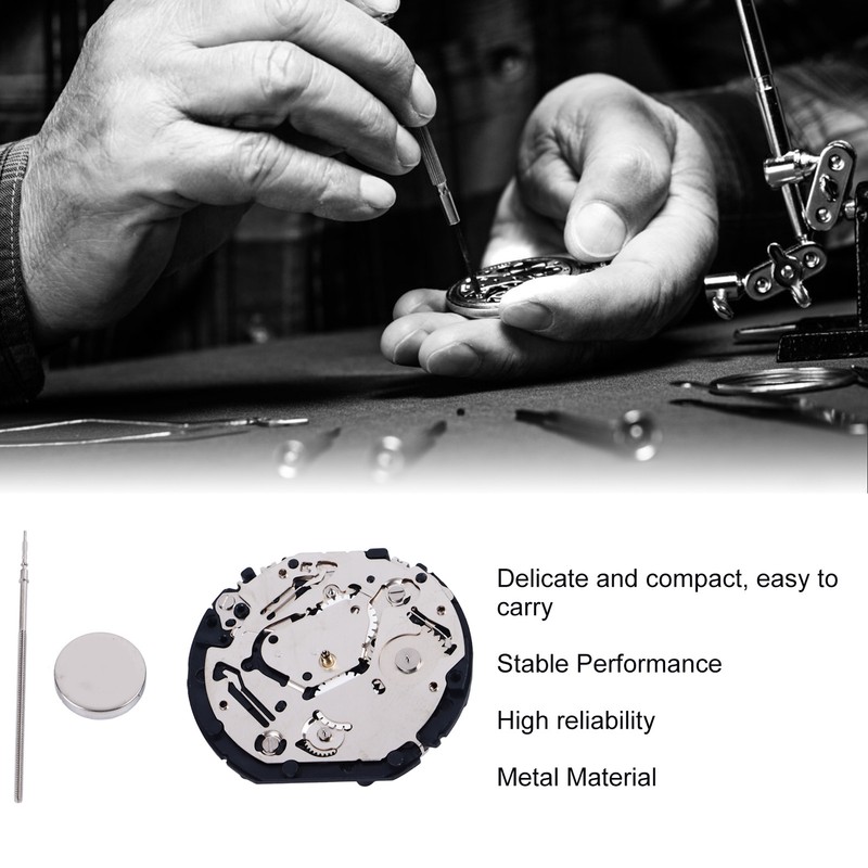 VX9JE Watch Movement Mechanism 6 Hands Quartz Watch Wrist Movement