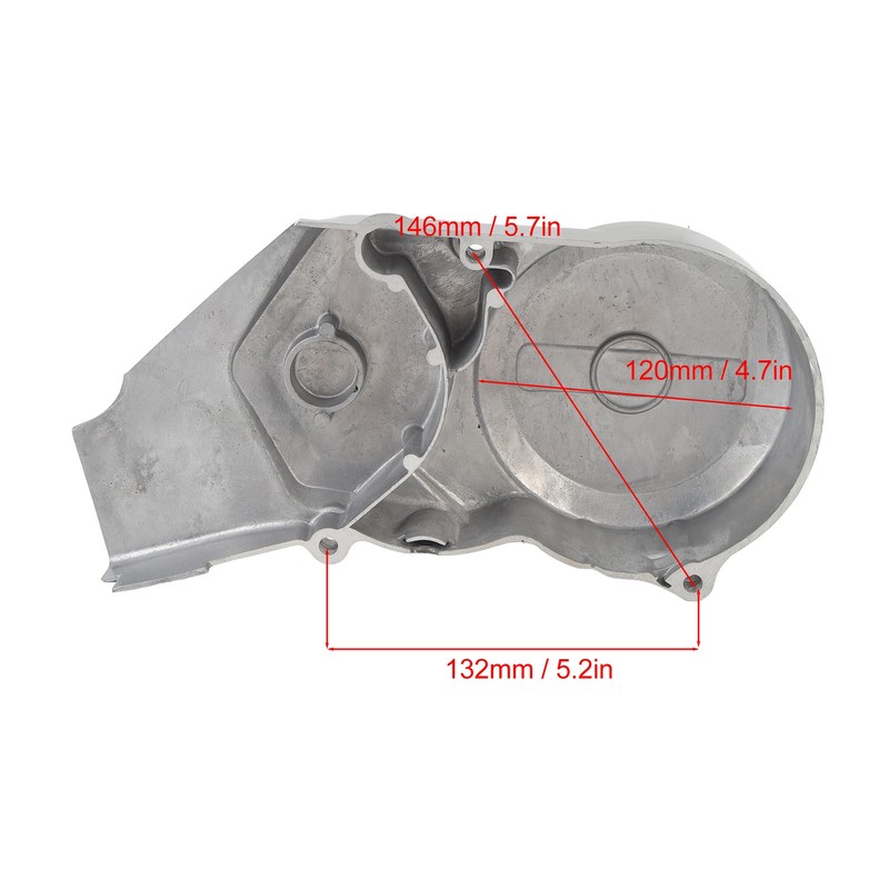 Left Engine Stator Alternator Cover Steel Alloy Generator Stator Crankcase