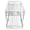 YIYIONCE Pull Out Cabinet Organizer 2-Tier Cabinet Pull Out Shelves