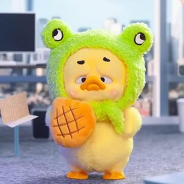 UpsetDUCK V1 Work Duck Series Plush Dolls Blind Box:_A Box