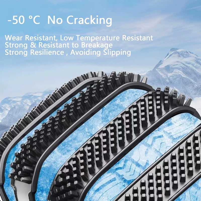 10Pack Heavy Duty Anti Skid Snow Tire Chains Car Winter