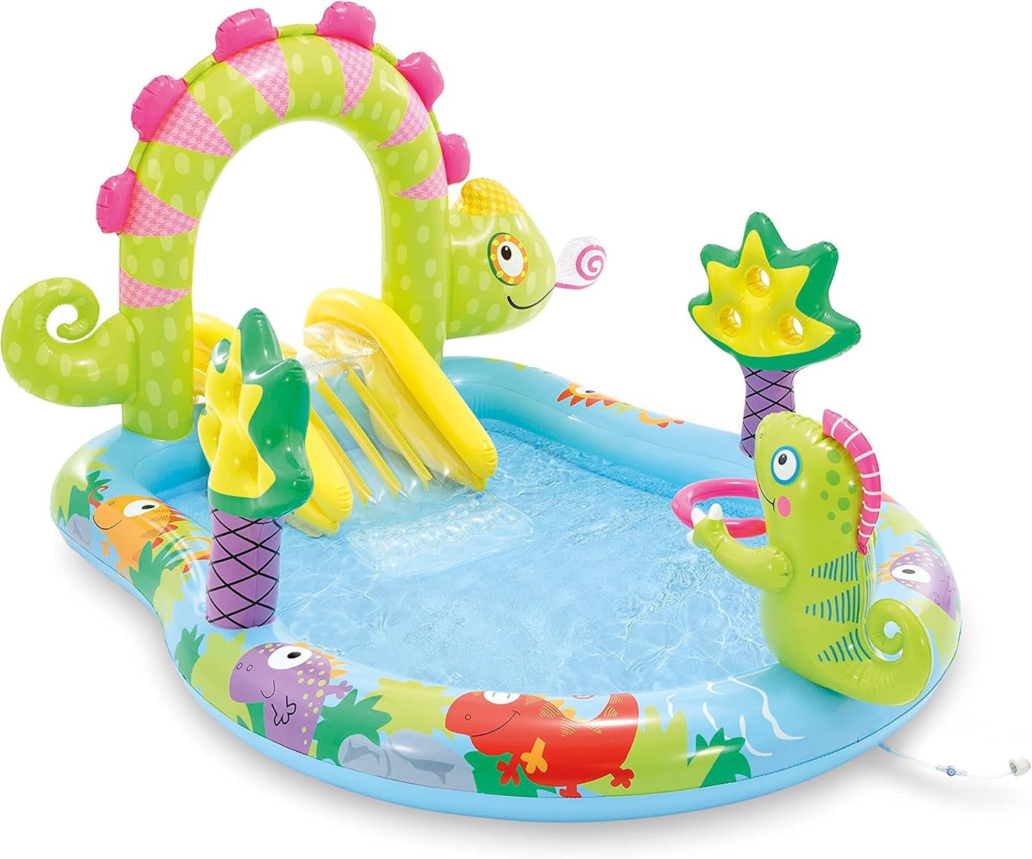 Intex - Piscina Grande y amigable Centro de Juegos Iguana de 239 x 188 x 119 cm [Auténtico japonés] 56129