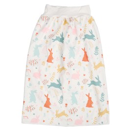 Adult Diaper Skirt Wearable Incontinence Bed Pads Washable Breathable Leakproof for Elderly XL