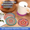 6 Pcs Diamond Painting Coasters Drink Coasters, DIY Diamond Art