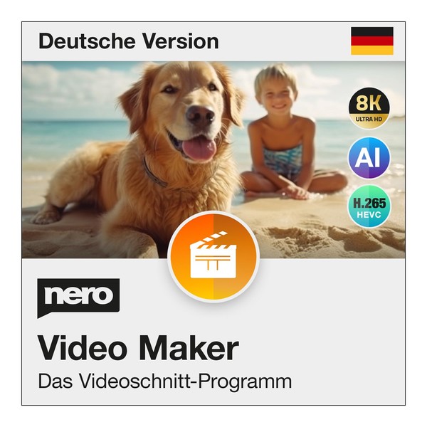 Nero Video Maker 2025 | Das Original | Videobearbeitungsprogramm |