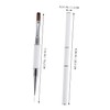 FOMIYES 3pcs Dual Ended Nail Art Pen with Liner Brush