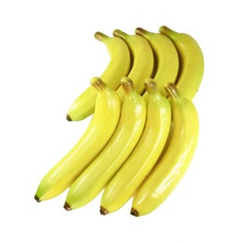 GuCra Banana Lifelike Model Food Sample Fruit Model (AA 8pcs)