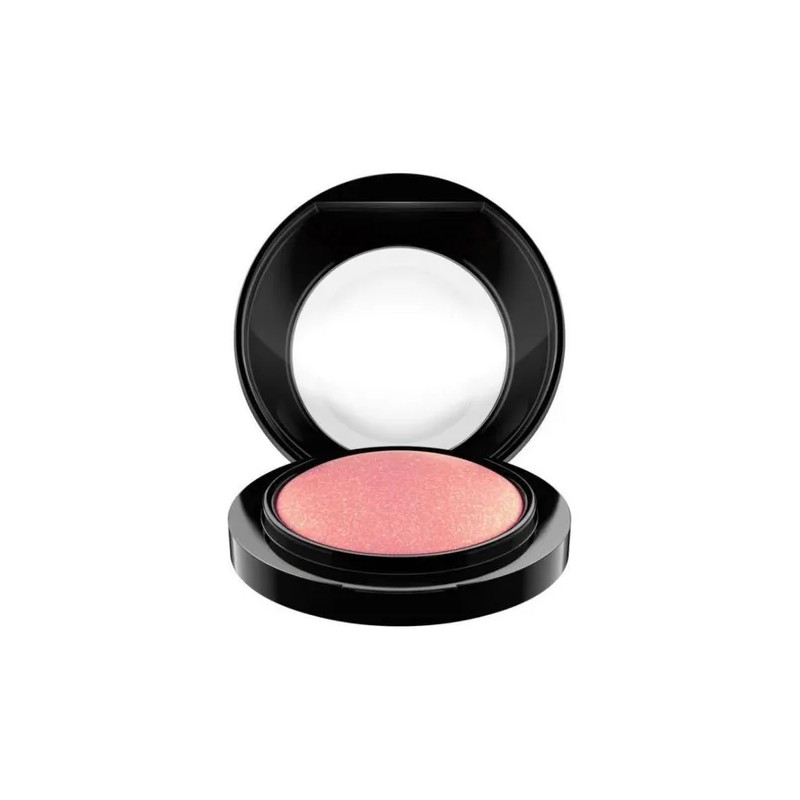 Rubor MAC Mineralize Blush Petal Power Coral Dorado Luminoso 3.2g