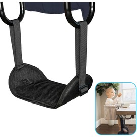 Baby Footrest Compatible with Inglesina Fast Table Chair, Adjustable Foot Rest for Clip-On Table Chair with Tray, Toddler Foot Rest for Hook-On Portable High Chair for Travel