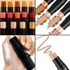 2023 3-in-1 Cream Highlighter Stick with Integrated Brush, Waterproof and