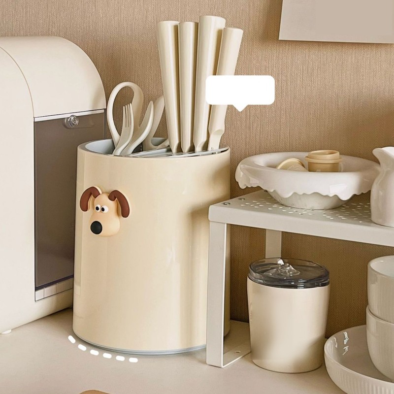 Multifunctional Chopsticks Cage Storage Tube Plastic Chopsticks Cage Rotary Knife