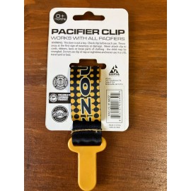 Missouri Tigers Pacifier Clip NEW