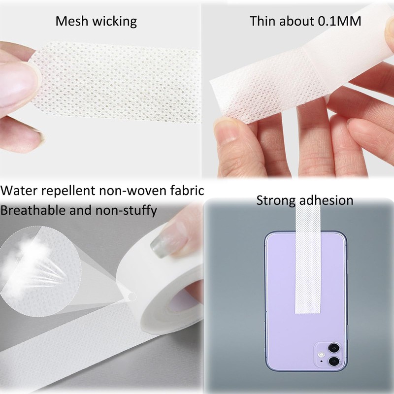 6 Rolls Disposable Collar Protector Hat Shirt Collar Sweat Protectors