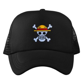 Luffy Monkey D. Ruffy Baseball Cap Baseball Cap Zoro One Unisex Cap Snapback Lysop Piece, black