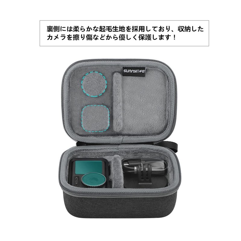 SHEAWA Case for DJI Osmo Action 5 Pro/4/3 Shockproof Storage