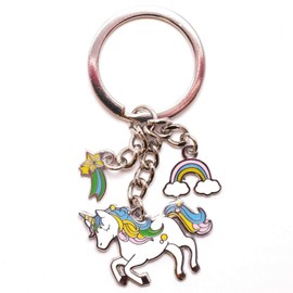 Cute Original Unicorn Keychain Charm (Keychain)