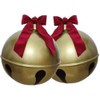 23.6 Inches Inflatable Christmas Ball PVC Large Jingle Bell Bow