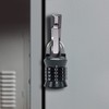 Master Lock 1535JADBLK Padlock, Dial Password Setting, Main Unit Width
