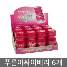 푸룬 아싸이베리 100ml x 6개/식이섬유/장청소/쾌변 Prune Acai Berry 100ml x 6 pcs / Dietary Fiber / Intestinal Cleanse / Smooth Bowel Movement