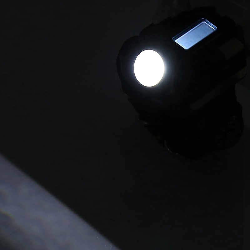 LED Wrist Watch Flashlight USB Rechargeable LED Wristlight Watch with