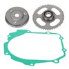 Starter Clutch Gear And Gasket Compatible With Yamaha Breeze 125