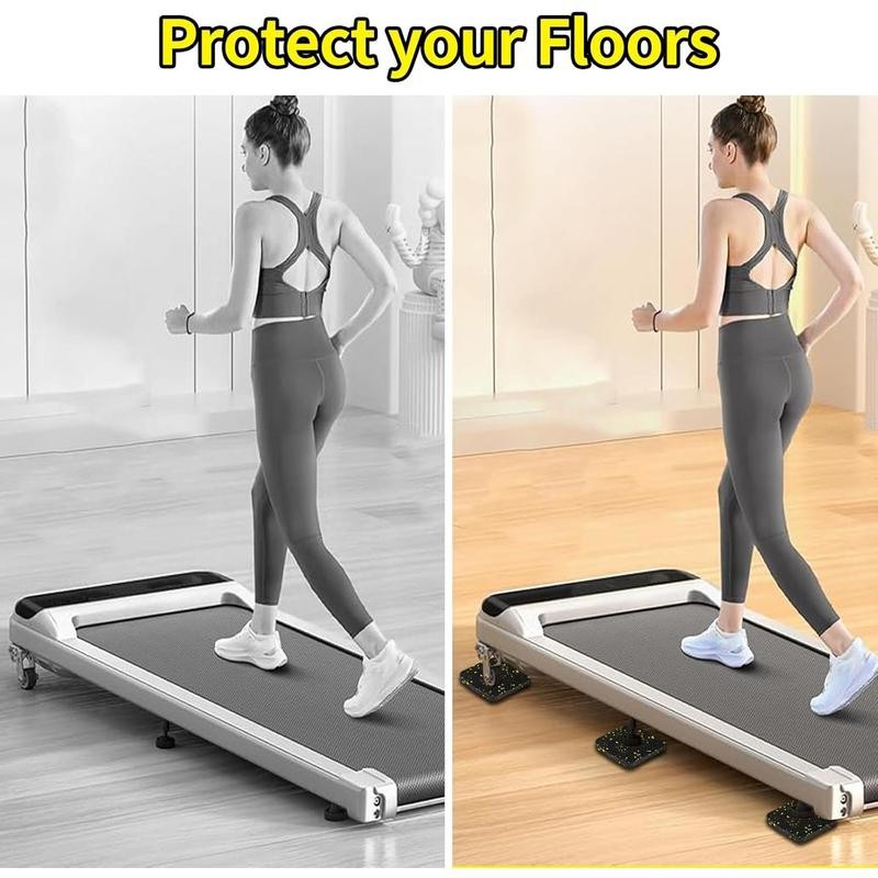 6 count Walking Pad Mat with High Density Rubber for