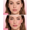 Erinde 3 tonos Cosmetics Powder Blush Palette Mate,01
